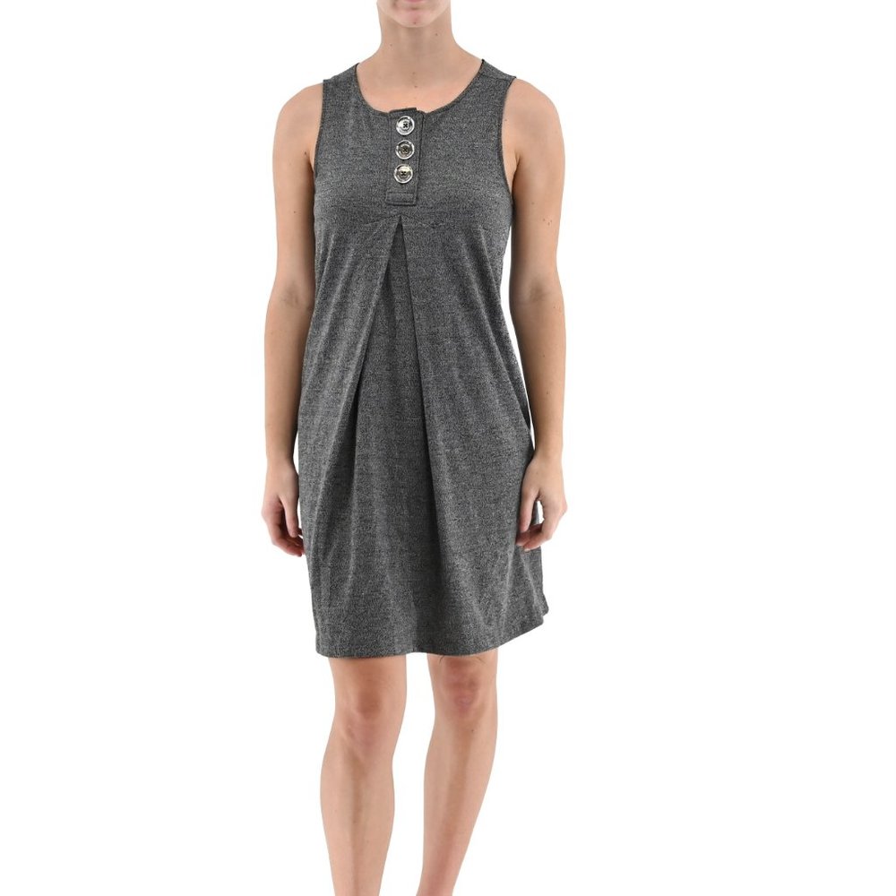MICHAEL KORS Marled Sleeveless Knit Dress #BL5
